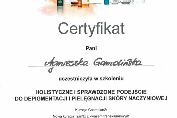 Urgo Aesthetics - Holistyczne i sprawdzone podejście do depigmentacji i pielefnacji skóry naczyniowej - Agnieszka Gomolińska
